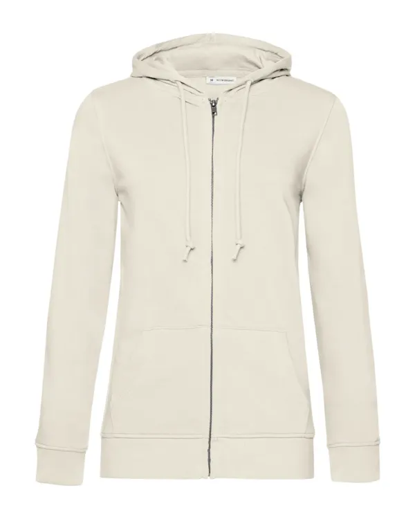 Tõmblukuga kapuutsiga pusa (B&C Inspire Zipped Hood WW36B)