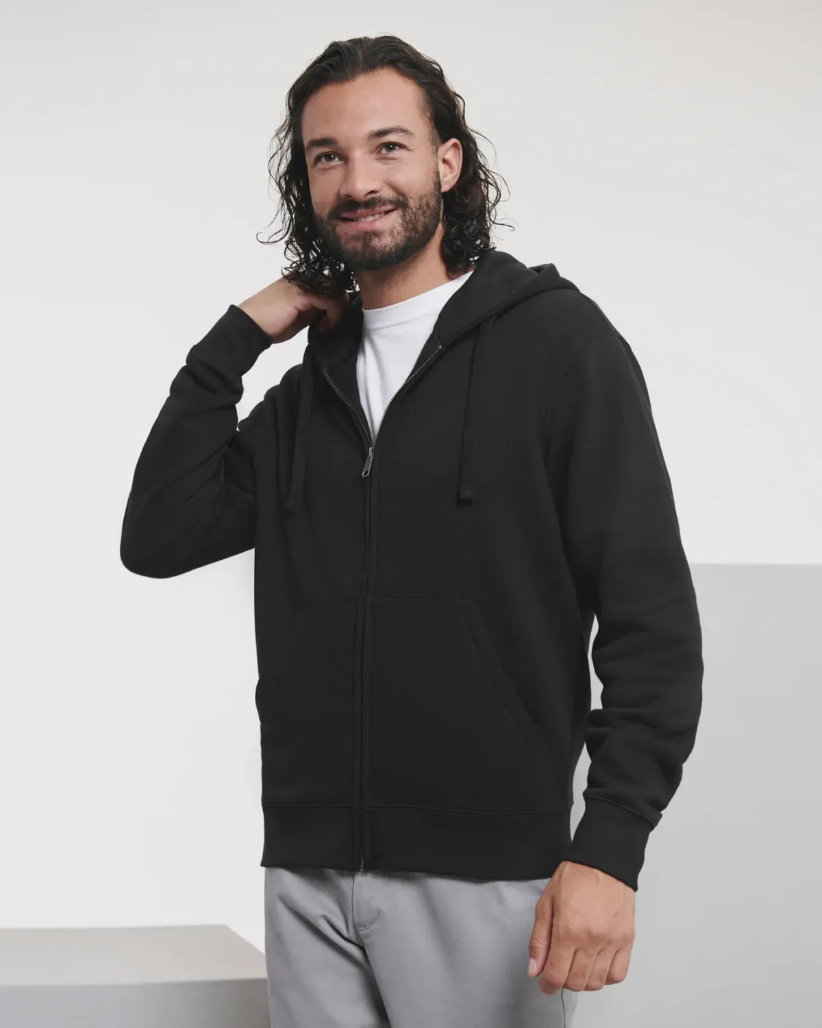 Tõmblukuga kapuutsiga pusa (Russell Athletic Authentic Zipped Hood 266M)